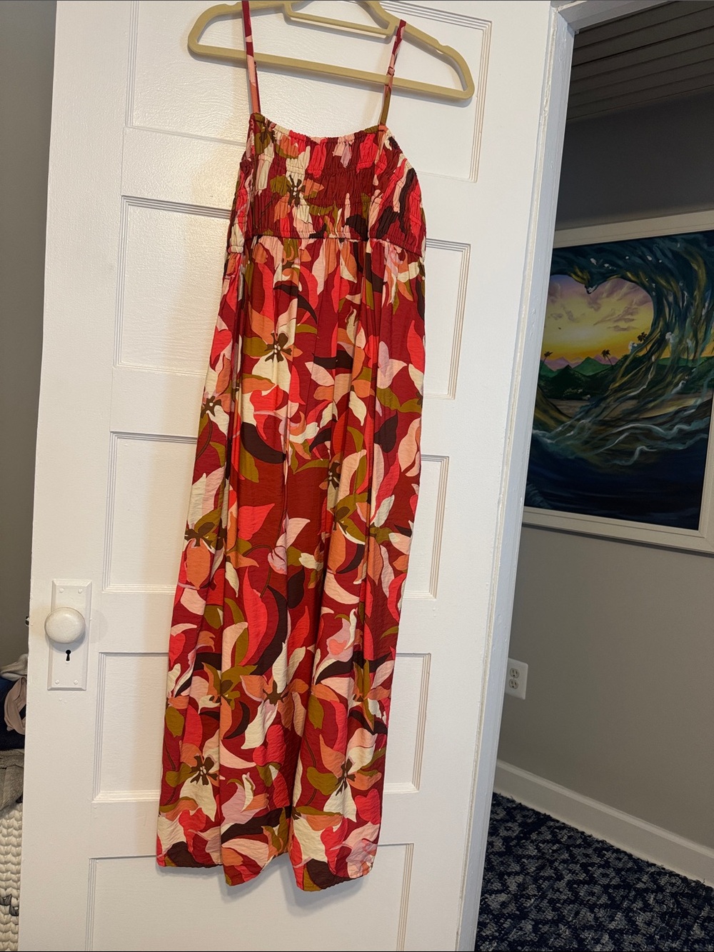 Beautiful maxi dress with floral design